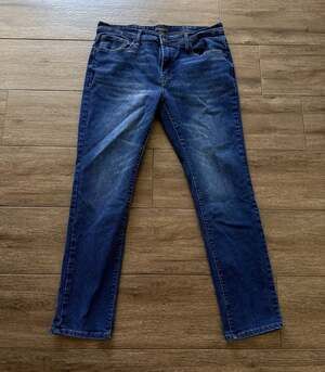 Nickel & Iron New York Men's Blue Denim Straight Leg Jeans Size 34x32 Used 1x